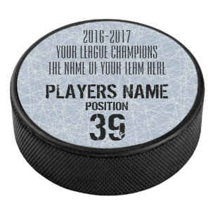 Hockey Customizable Trophy Puck