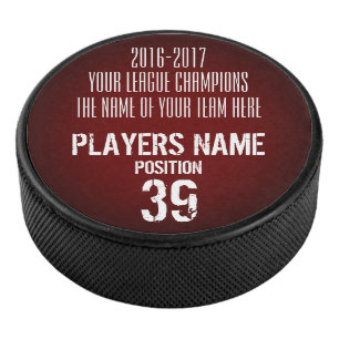 Hockey Customizable Trophy Puck