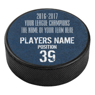 Hockey Customizable Trophy Puck