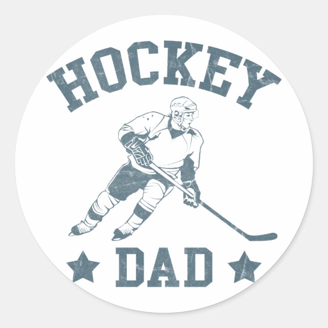 Hockey Dad Cards & Stickers (Front)