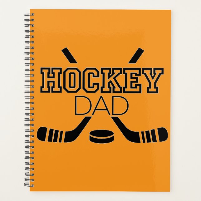 hockey dad  planner (Front)