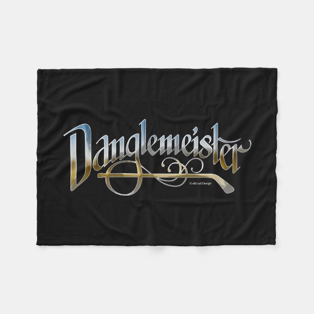 Hockey Danglemeister Fleece Blanket (Front (Horizontal))