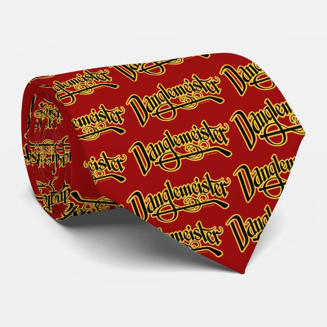 Hockey Danglemeister Tie (Rolled)