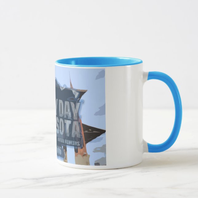 Hockey Day Minnesota 2016 Duluth Commemorative Mug (Right)