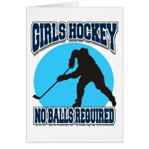 Hockey de filles - aucunes boules requises