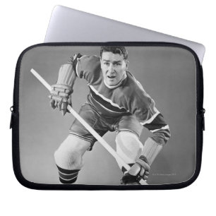 Hockey Defenseman Laptop Sleeve