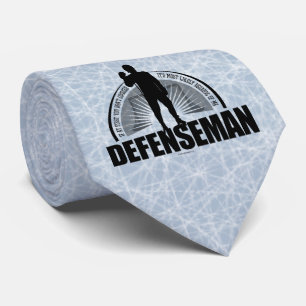 Hockey Defenseman (personalized) Tie