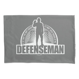 Hockey Defenseman Pillow Case