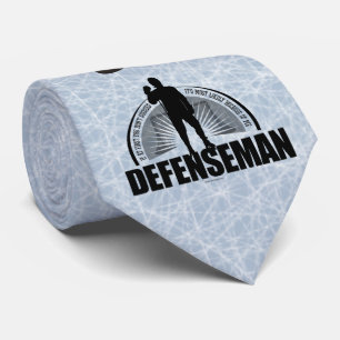 Hockey Defenseman Tie