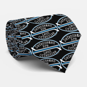 Hockey Defensemen Less Offensive Tie