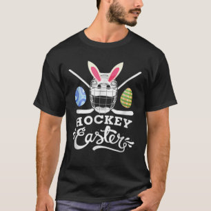 Hockey Easter Funny Easter Day Ice Hockey Player T-Shirt