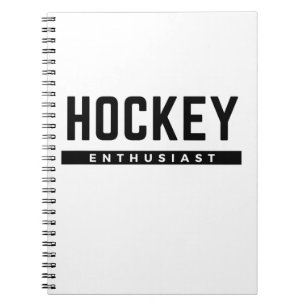 Hockey Enthusiast Notebook