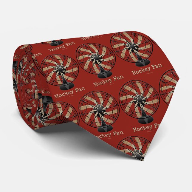 Hockey Fan (#1) Tie (Rolled)