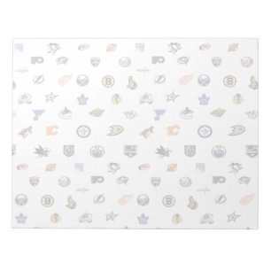 Hockey Fanatic Hockey Teams Logo Water Mark Pad