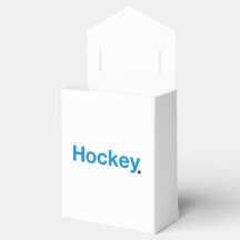 Hockey Favor Box