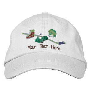 Hockey Gear - Customize Embroidered Hat