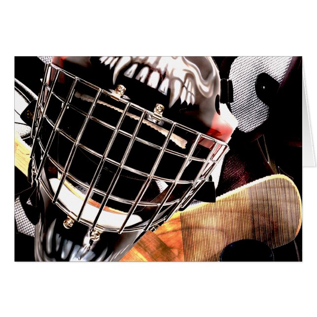 Hockey Gear Grunge (Devant horizontal)