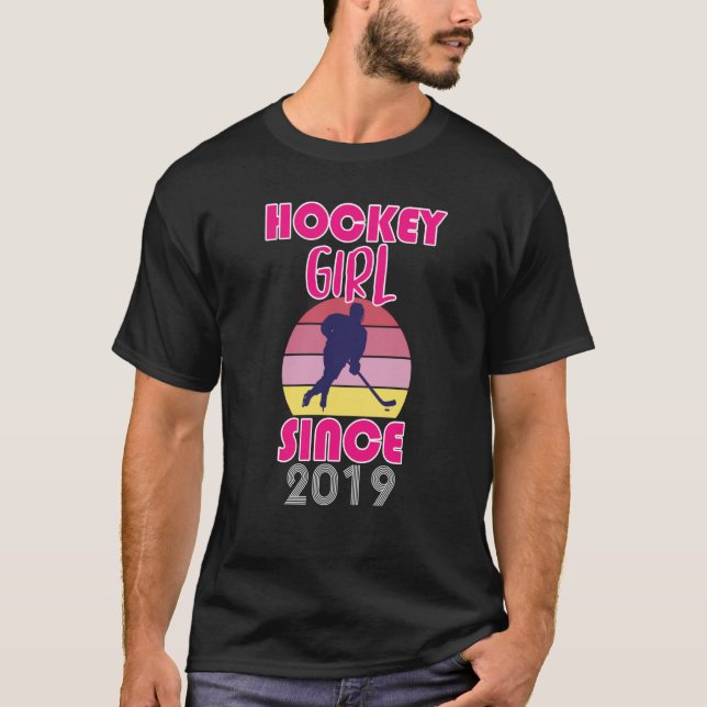 Hockey girl since 2019 T-Shirt (Front)