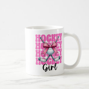 Hockey Girl Street Hockey Girl Coquette Bow _2 Coffee Mug
