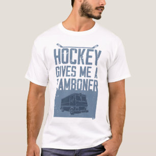 Hockey gives me a zamboner T-Shirt
