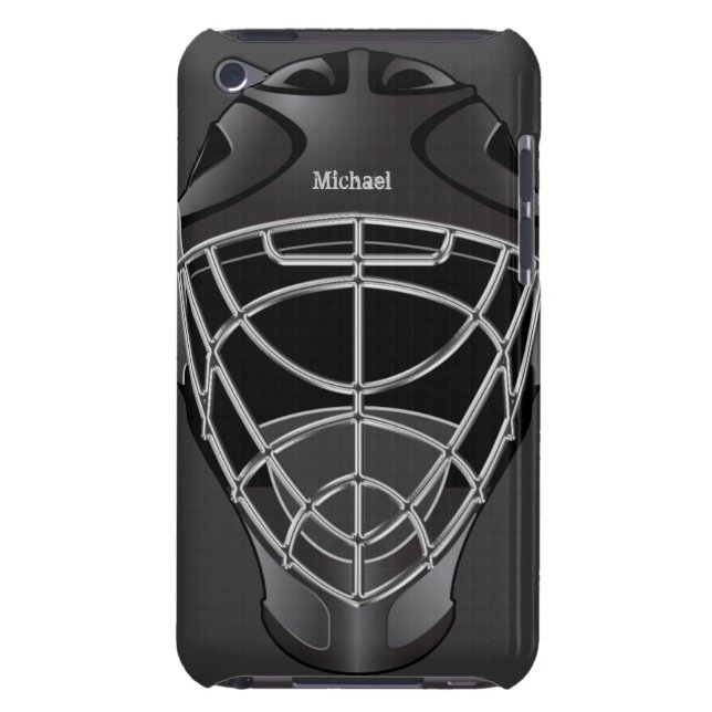 Hockey Goalie Helmet iPod Case-Mate Case (Back)
