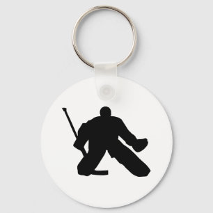 Hockey - Goalie Keychain