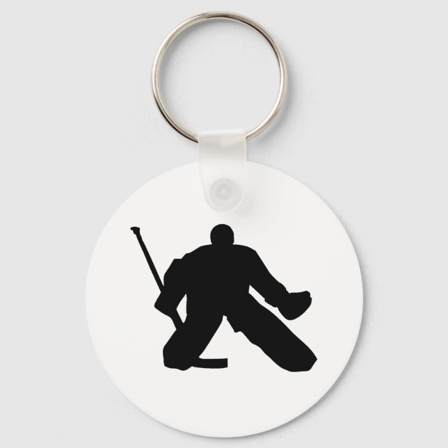 Hockey - Goalie Keychain (Front)