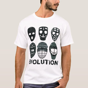 Hockey Goalie Mask Evolution T-Shirt