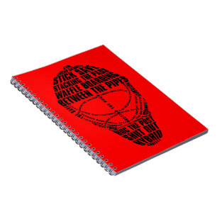 Hockey Goalie Mask Notebook