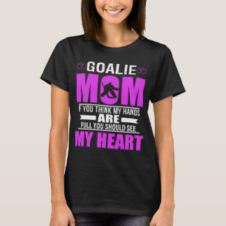 Hockey Goalie Mom Best Mothers Gift T-Shirt