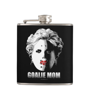 Hockey Goalie Mom Hip Flask