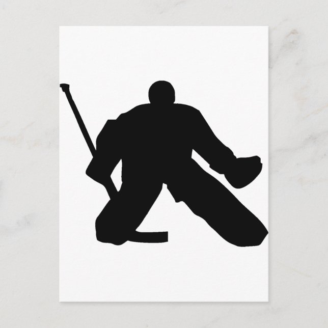 Hockey - Goalie Postcard (Front)