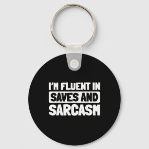 Hockey Goalkeeper - Ice Hockey Goalie Keychain