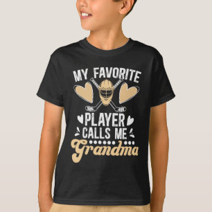 Hockey Grandma Proud Ice Hockey Player Grandmother T-Shirt