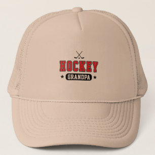 Hockey Grandpa Trucker Hat