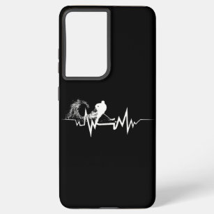 Hockey Heartbeat Cool Gift for Hockey Players Samsung Galaxy Case