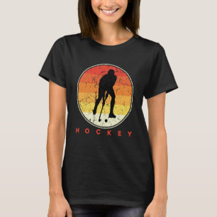Hockey Hockey Frisbee Retro Vintage 70's 80's  2 T-Shirt
