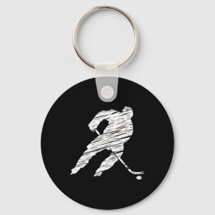 Hockey Hockey Saying Coach Coach Ice Hockey Player Keychain