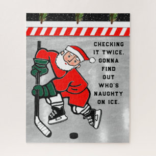 Hockey Holidays Jigsaw Puzzle