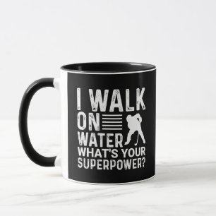 Hockey I Walk On Water Mug