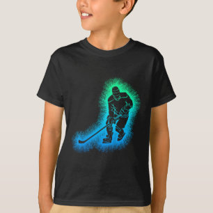Hockey Ice Hockey Kids Youth Boys T-Shirt