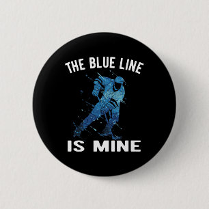 Hockey Ice Hockey Player Gift 12 2 Inch Round Button