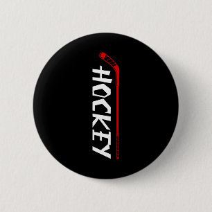 Hockey Ice Hockey Player Gift 8 2 Inch Round Button