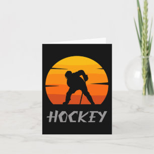 Hockey Ice Hockey Player Gift 9 Card