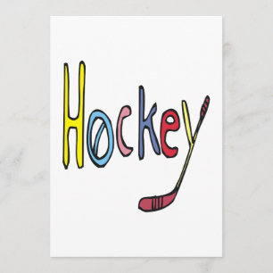 Hockey Invitation