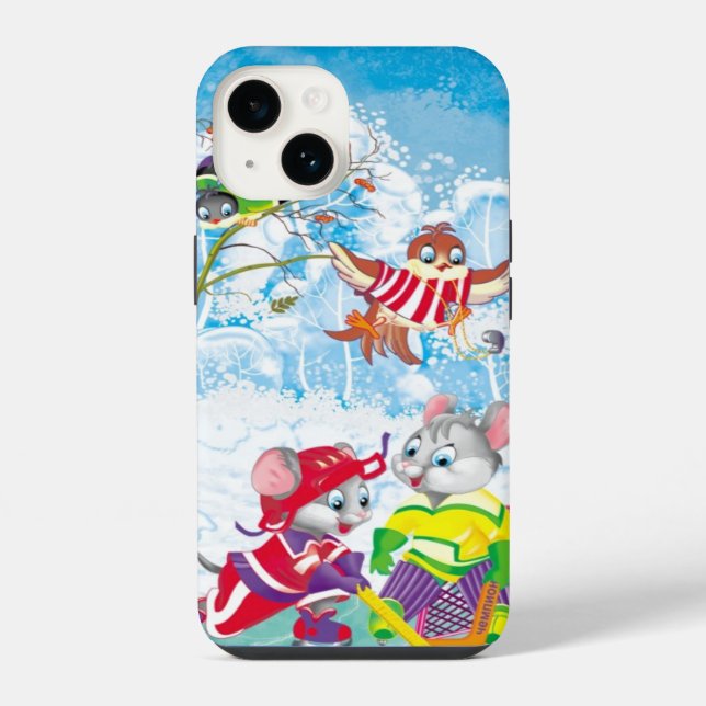 hockey iPhone case (Back)