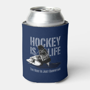 Hockey Is Life Can Cooler