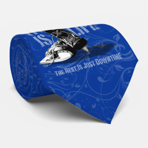 Hockey Is Life Neck Tie
