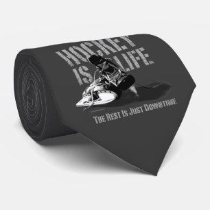 Hockey Is Life Tie