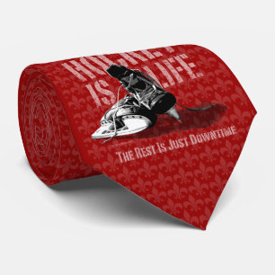 Hockey Is Life Tie